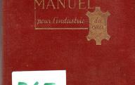 Manuel pour l'industrie du cuir.	(s. d.).