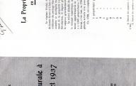 GUIGUE (J.)	La propriété rurale à l'Isle en 1788 et 1937. (photocopie extrait des Mémoires de l'Académie de Vaucluse, 1938),	1938.