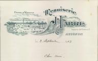 Menuiserie Jh Fabre. Avignon, 1913.