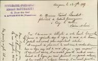 Produits céramiques, appareils sanitaires Edouard Dauteroche. Avignon, 1907.