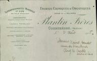 Engrais chimiques et organiques Plantin Frères, usine de la Rolande. Courthézon, 1915.
