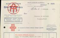 Auto-traction Balbi Frères. Bollène, 1938.