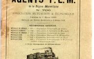 Catalogue de l'Union des agents P.L.M. de la région marseillaise (1912).
