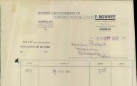 Société vauclusienne de construction de cycles F. Souvet. Avignon, 1953.