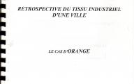 RODRIGUEZ (J.)	Rétrospective du tissu industriel d'une ville, le cas d'Orange.