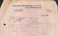 Comptoir avignonnais du cycle et de l'électricité. Avignon, 1953.