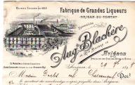 Fabrique de grandes liqueurs Auguste Blachère. Avignon,1898.