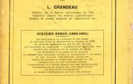 GRANDEAU (L.).  Etudes agronomiques, 1890-1891, Paris, libraire Hachette, 1892.