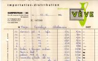 Verrerie, faïence, porcelaine, cristaux, céramique, orfèvrerie, cadeaux, ménage Vève. Carpentras, 1966.