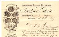 Entreprise de mosaïques Bertin et Odorico. Avignon, 1897.
