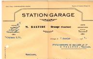 Station-Garage M. Bastide. Orange, 1936.