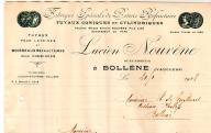 Fabrique spéciale de poterie réfractaire Lucien Nouvène. Bollène, 1928.