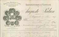 Savonnerie Auguste Palun. Avignon, 1897.