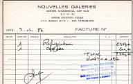 Nouvelles Galeries. Avignon, 1986.