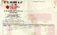Etablissements R. Fillière et Cie, charcuterie, salaisons. Avignon, 1981.