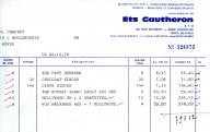 Etablissements Gautheron, allumettes, bureaux de tabacs, dragées, biscuiterie, confiserie. Cavaillon, 1978.