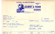 Pâtes alimentaires Gilibert et Tezier, Bédarrides, 1957.