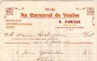 Au carnaval de Venise, R. Marisse. Avignon, 1909.