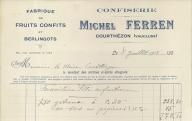 Fabrique de fruits confits et berlingots Michel Ferren, Courthézon, 1933.