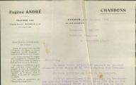 Charbons Eugène André à Avignon, 1926.