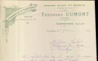 Commerce de chiffons Théodore Dumontà Carpentras, 1916.