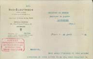 Société anonyme Sud-Electrique, Avignon, 1930.