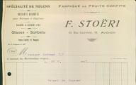 Fabrique de fruits confits F. Stoëri, Avignon, 1932.