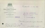 Etablissements réglisse Florent, Avignon, 1935.