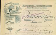 Fabrique de boîtes métalliques Biscarrat frères à Cavaillo, 1901.