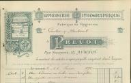Imprimerie lithographique Prévot, Avignon, 1893.