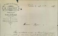 H. Chauvet, armurier, 