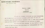 Papeteries Fournier à Avignon, 1926.