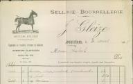 Sellerie, bourrellerie J. Gleize, Jonquières, 1928.
