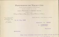Papeteries de Malaucène, usines à Malaucène et au Grozeau, Malaucène, 1929.