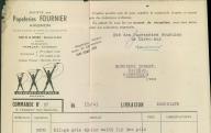 Société des papeteries Fournier, Avignon, 1941.