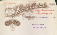Société centrale de cartonnages et imprimerie, Valréas, 1942.