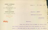 Crédit lyonnais, agence d'Avignon, 1928.