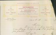 Imprimerie L. Demontoy à L'Isle-sur-la-Sorgue, 1930.