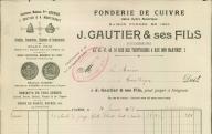 Fonderie de cuivre J. Gautier et ses fils, Avignon