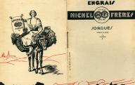 Carnet publicitaire de la fabrique d'engrais Michel Frères à Sorgues, XXème siècle