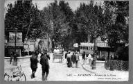 Avenue de la gare à Avignon