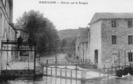 Ecluse sur la Sorgue à Fontaine de Vaucluse