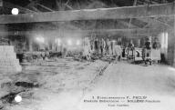 Etablissement Philip, produits réfractaires, four continu à Bollène