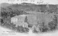 Montmirail, l'établissement, vue d'ensemble à Gigondas