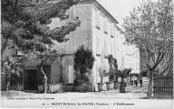 Montmirail les Bains, l'établissement à Gigondas