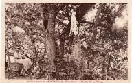 Etablissement de Montmirail, statue de la Vierge à Gigondas