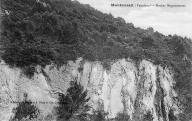 Montmirail, roches magnésiennes à Gigondas
