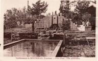 Etablissement de Montmirail, pièce d'eau, villa particulière à Gigondas