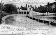 Environ de Pertuis, bassin Saint Christophe, la sortie des eaux.	Pertuis