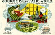La source Béatrix-Vals, eau de table de régime par excellence.